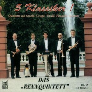 Renn Quintet - 5 Classics for Brass Quintet: Crespo, Arnold, Etc  CD
